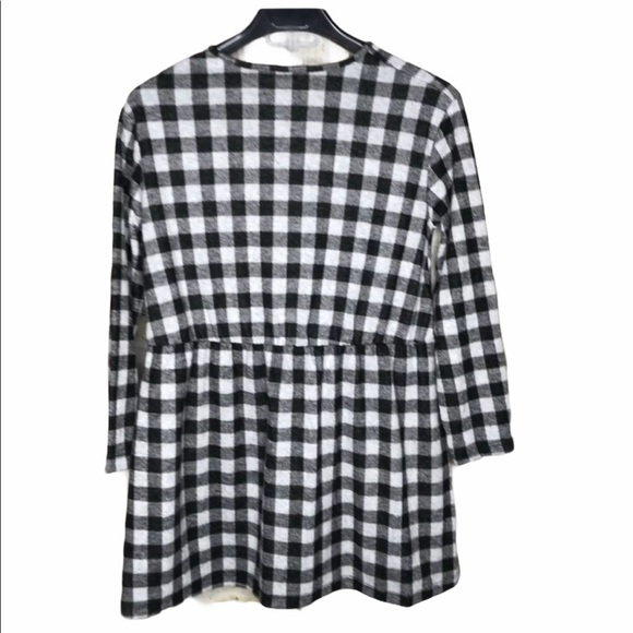 New Zara Girls Mini Buffalo Check Dress Size 9 - Picture 7 of 7